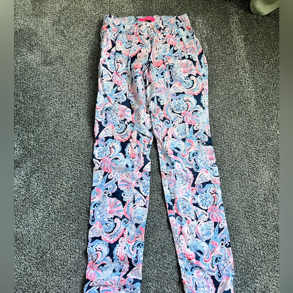 Lilly pulitzer aden linen pant
